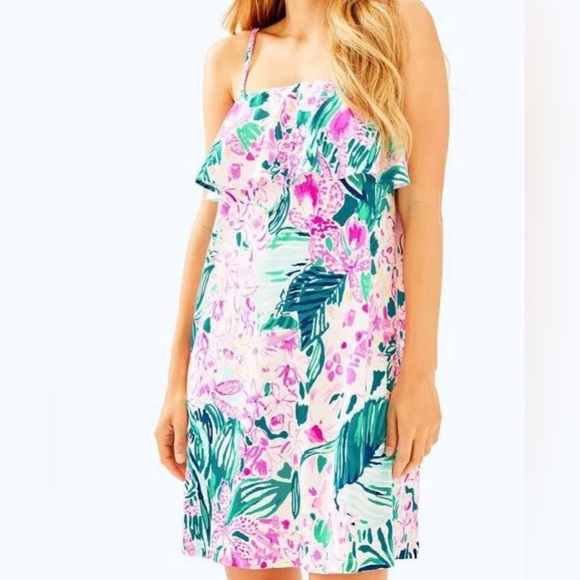 Dresses & Skirts - LILLY PULITZER Annastasha Dress "VIA FLORA" Size m